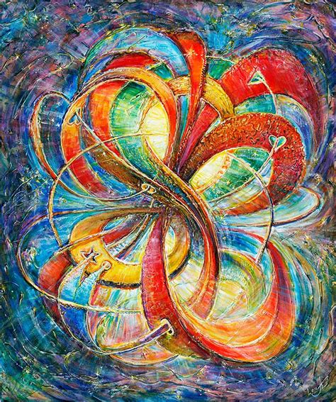 Spiritual Metaphysical Energy Original Fine Art Painting Healing Art