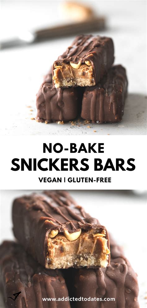 Indulge your sweet tooth this veganuary with one these 30 vegan dessert recipes! Best ever vegan snickers bars | Recipe in 2020 | Vegan ...
