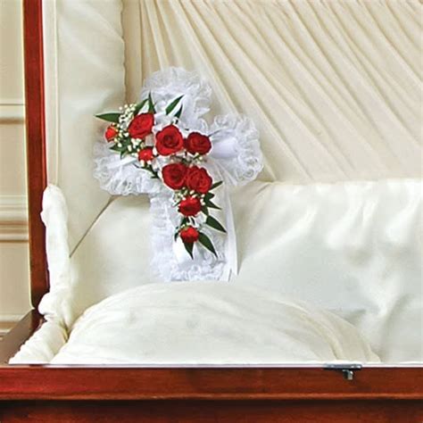 Casket Satin Cross Pillow In Cambridge Ma Coady Florist