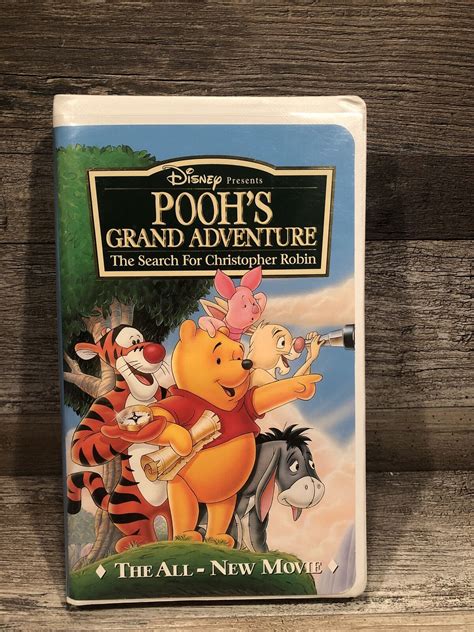 Poohs Grand Adventure The Search For Christopher Robin Vhs Clam Shell Ebay