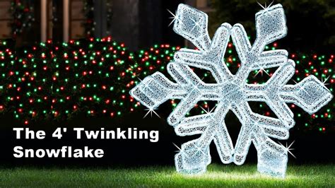 The 4 Twinkling Snowflake Youtube