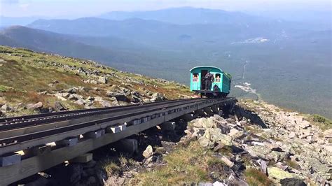 Mt Washington Cog Railway With Steam Excursion Youtube