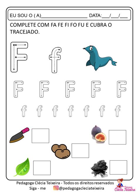 Atividades Com Tracejado Das Letras Para Educação Infantil Clécia