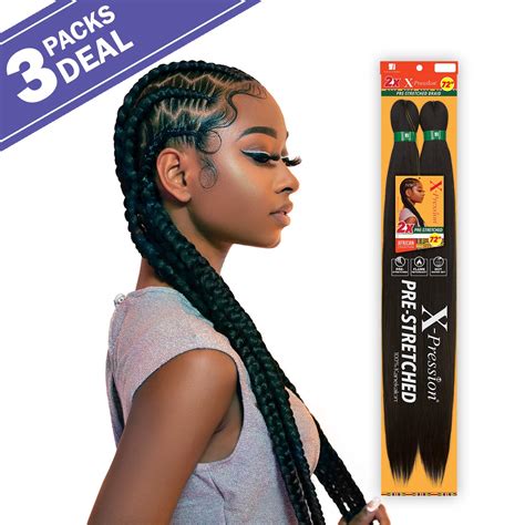 Sensationnel African Collection Jumbo Braid Pre Stretched X Pression