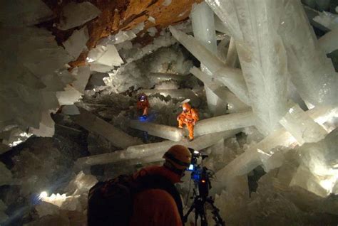 Naica Chihuahua Mexico Giant Crystal Cave Crystal Cave Giant