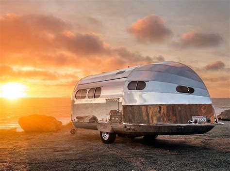 The Og Of Riveted Aluminum Aero Campers Returns Travel Trailer