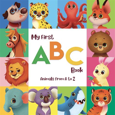My First Abc Book Animals From A To Z Behance