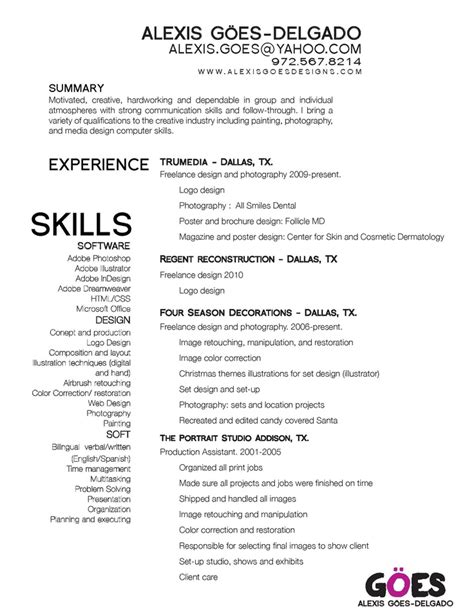 Finding it difficult to put your creative abilities into concrete words? I like the wording of this resume | Graphic resume ...