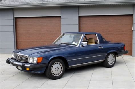 The r107 evolved in many ways. 1989 Mercedes-Benz 560 SL 64,342 Miles, 64,342 Miles Nautical Blue Convertible V for sale ...