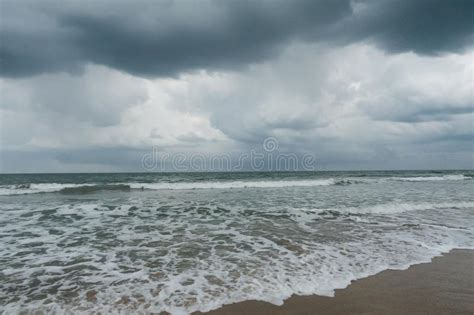 Stormy Florida Gulf Coast Beach Rainy Road Stock Image Image Of Coast