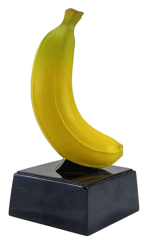 Banana Trophy On Black Base Big Banana Award Top Banana Trophy 7
