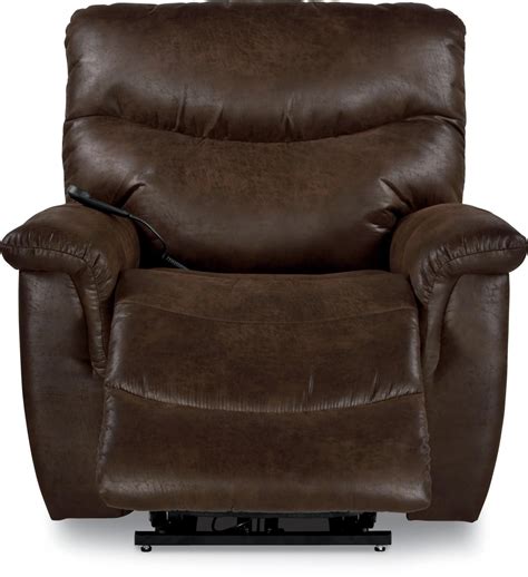 La Z Boy James Casual Silver Luxury Lift Power Recliner Conlin S Furniture Lift Chairs