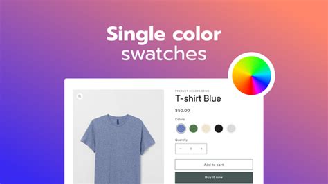 Platmart Color Swatches - Link related products with color, text or