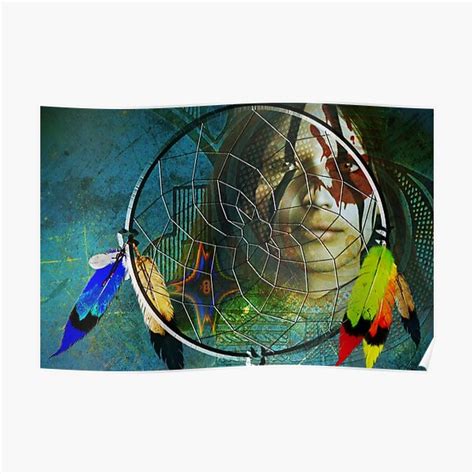 The Dream Catcher Poster For Sale By Shadowlea Redbubble