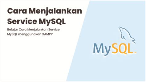 Belajar MySQL Cara Menjalankan Service MySQL Minarsih TECH