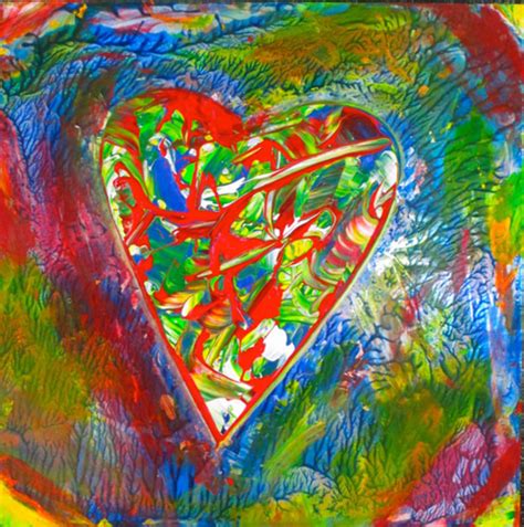 Passionate Heart 1 2009 25x17 By Shahrokh Rezvani