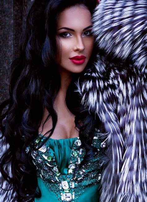 russian fashionista olesya malinskaya sensual seduction glam girl face hair pics art