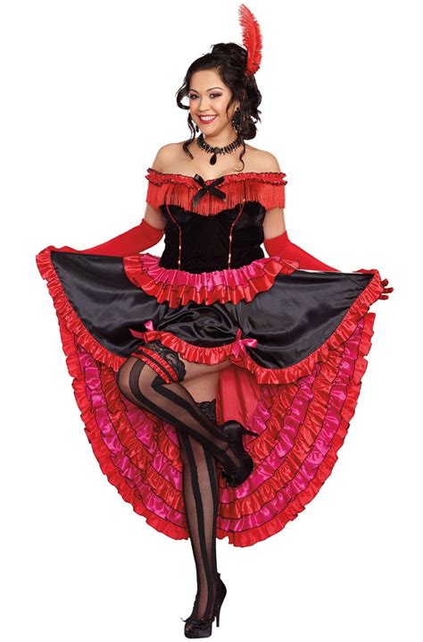 Burlesque Costumes Plus Size Costume Costumes For Women Saloon Girl Costumes