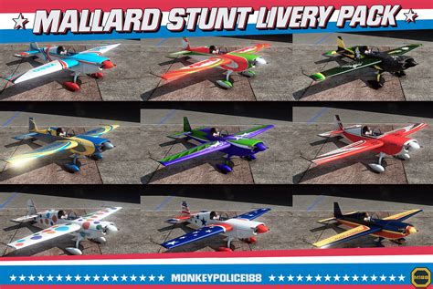 Revamp Mallard Stunt Plane Livery Gta 5 Mods