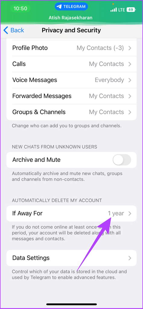 How To Delete Telegram Account Quick Ways Guiding Tech