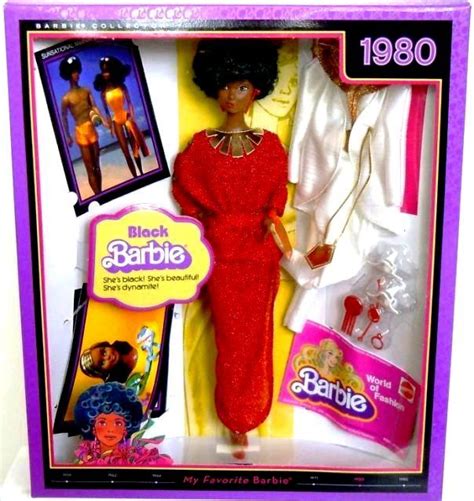 1980 Black Barbie Doll My Favorite Barbie Rare Vintage 2009 Now And Then Collectibles