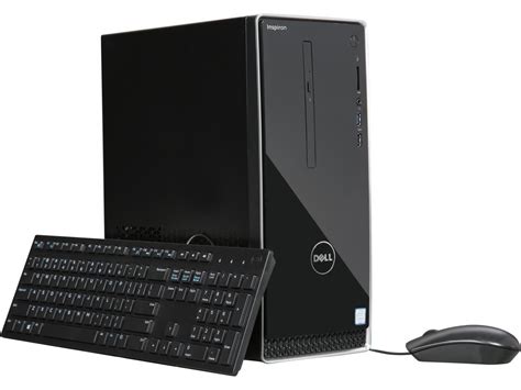 Dell Desktop Computer Inspiron 3668 I3668 5168blk Intel Core I5 7th Gen