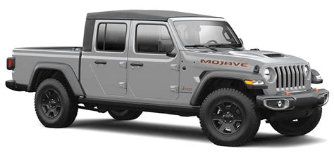 2022 Jeep Gladiator Mojave 4 Door 4wd Pickup Colorsoptionsbuild