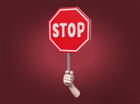 Stop Sign Icon 3d Turbosquid 1458095