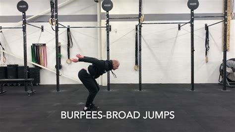 Crossfit One Zone Mouvements Burpees Broad Jumps Youtube