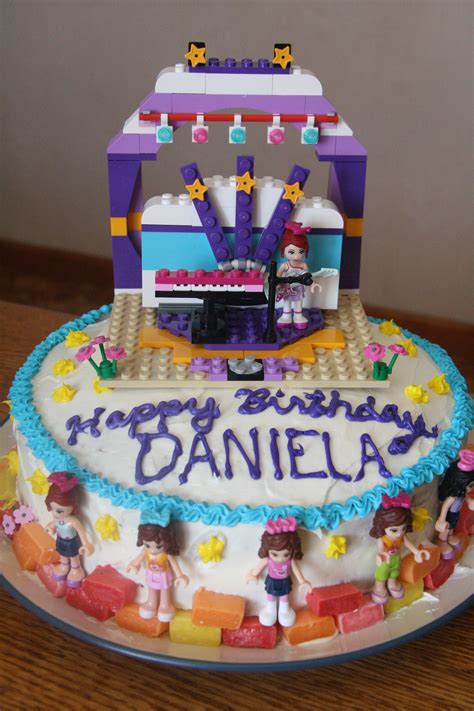 Lego Friends Birthday Cake Build Your Own Cake Topper Love This Idea