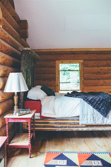 Log beds from our aspen, cedar and hickory furniture collections. Log Cabin Home Tour: Master Bedroom