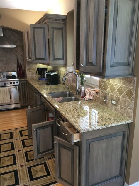 A wide variety of pickled cabinets options are available to you, such as general use, design style, and material. Kitchen Cabinets : Blonde Pickled to Medium Gray ...
