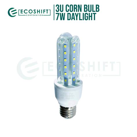 Ecoshift 7w E27 Bulb Holder Corn Bulb 3u Led Pin Light Daylight