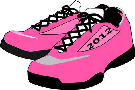 Pair Of Running Shoes Clipart Clipground