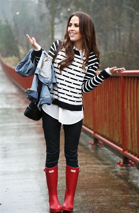 Rainy Day Cold Weather Outfit Rainy Day Outfit For Spring Cute Rainy