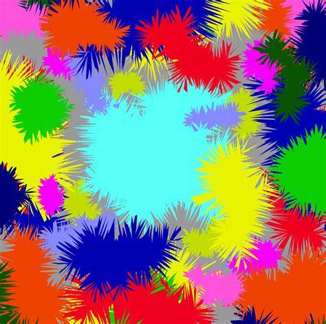 Abstract Background In The Form Of Bright Multi Colored Spots 42817694