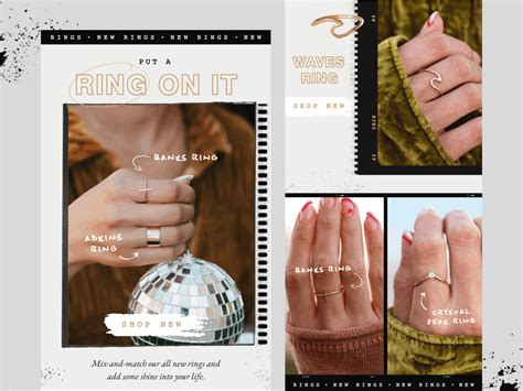 Jewelry Email Design Campaign By Janna Hagan ⚡️ On Dribbble