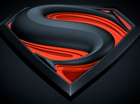 superman logo 3d on behance