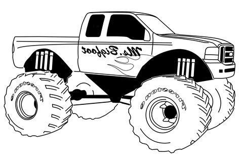Dessin Monster Truck Bestof Photographie 22 Dessins De Coloriage