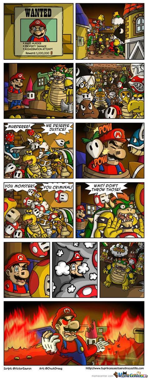 Pin By Ryan Komosinski On Mario Memes Mario Funny Mario Comics