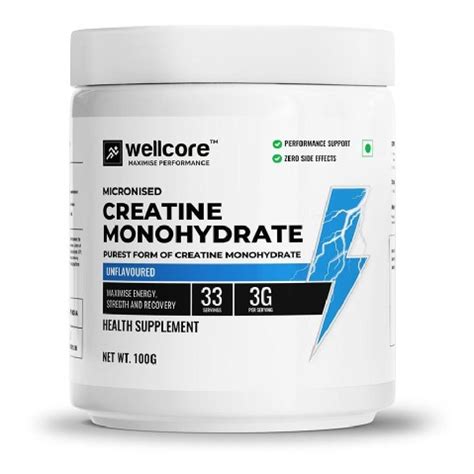 Micronised Creatine Monohydrate At Best Price In India Healthkart Com
