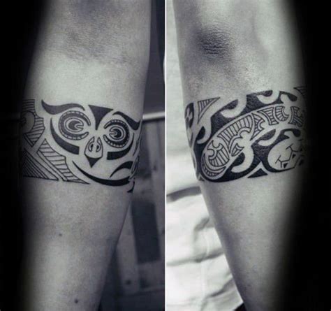 When it happens to finding tribe tattoo layouts for individuals or even anyone, doing your investigation study is actually important. Mens Hawaiian Tribal Forearm Band Owl Tattoos For Men ...