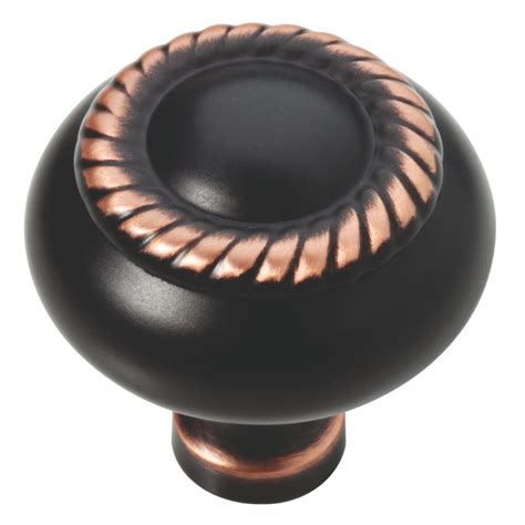 If you're not sure how to install kitchen cabinet hardware, this post can help! Shop Brainerd Bronze with Copper Highlights Round Cabinet ...