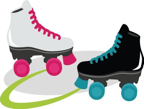 A salchow jump is done from the back inside edge of one foot to the back outside edge of the other foot. Roller-skating clipart - Clipground