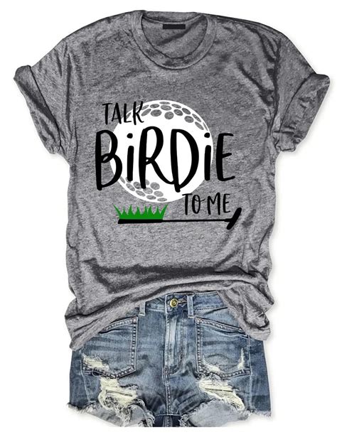 Talk Birdie To Me Funny Golf T Shirt