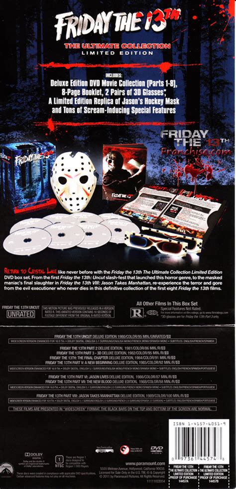 Review Friday The 13th Ultimate Collection Dvd Box Set Friday The