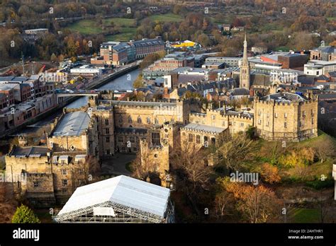 Durham Castle In Durham City England The Building Forms Part Of A