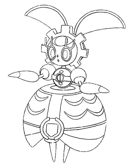 Coloriages Pokemon Magearna Dessins Pokemon