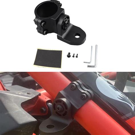 Buy Hykj Utv Bracket 360 Degree Rotating Aluminum Whip Adjustable