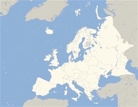 Mapa De Europa Donde Está Europa Queda Encuentra Ubicación